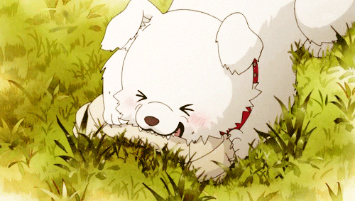 Maru is a cute anime dog from Kimi ni Todoke