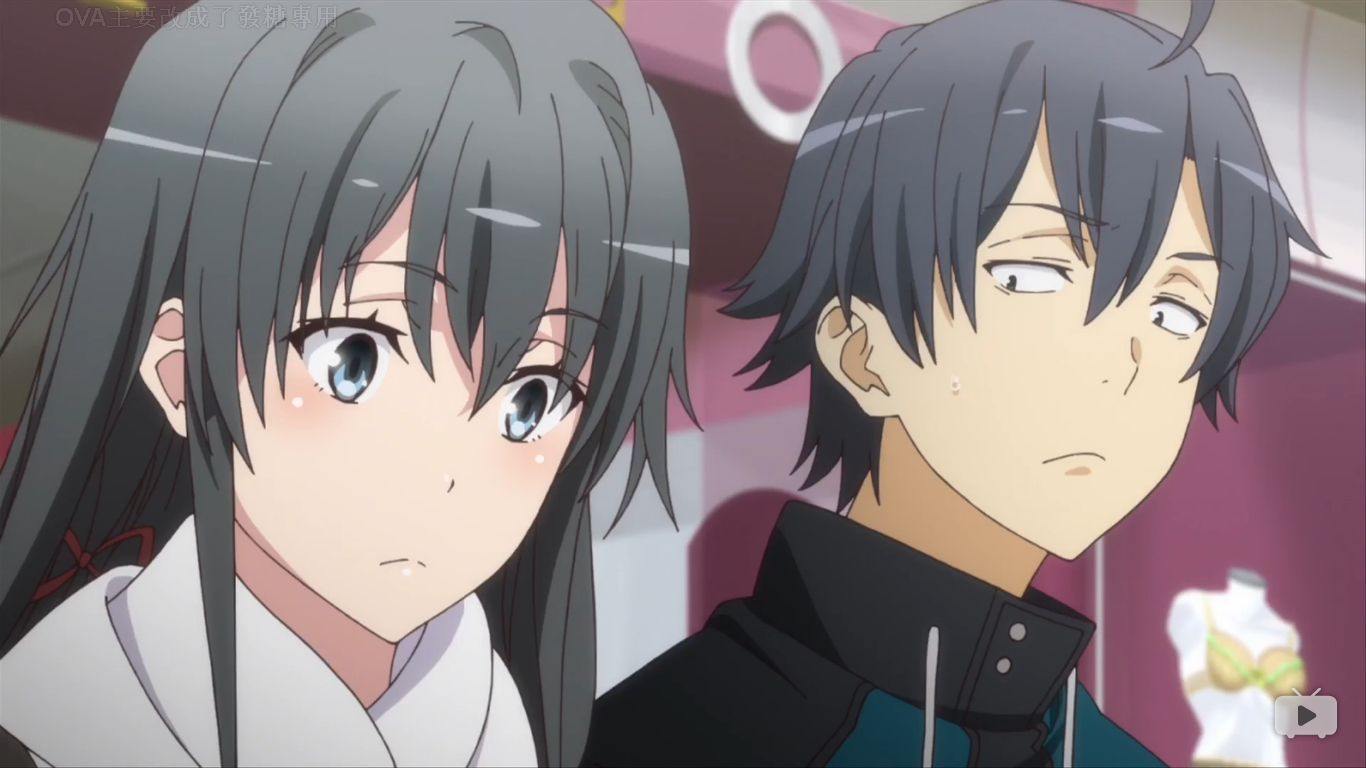 Как и ожидалось моя школьная. Oregairu 3 Юкино и Хачиман. Хикигая Хачиман 3 сезон. Oregairu Ova 2. Орегайру 3 сезон.