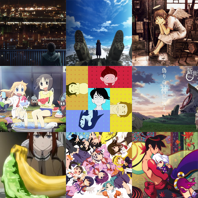 My personal anime/manga 3x3 after 3years of anime : r/MyAnimeList