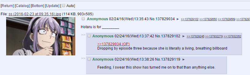 4chan Anime Catalog