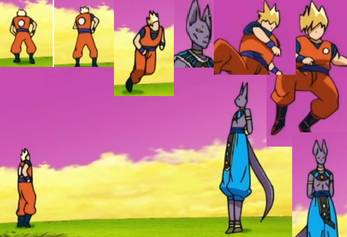 Ssj3 Goku Vs Beerus Bad Animation