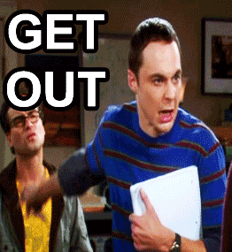 Get out of. Get out of here. Сестра Шелдона гиф. Get that out