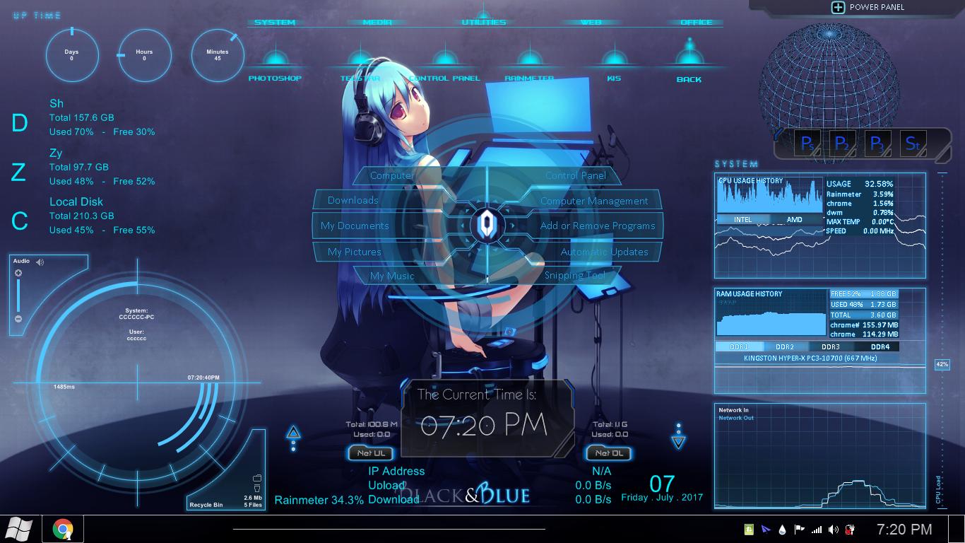 Rainmeter desktop - Forums - MyAnimeList.net