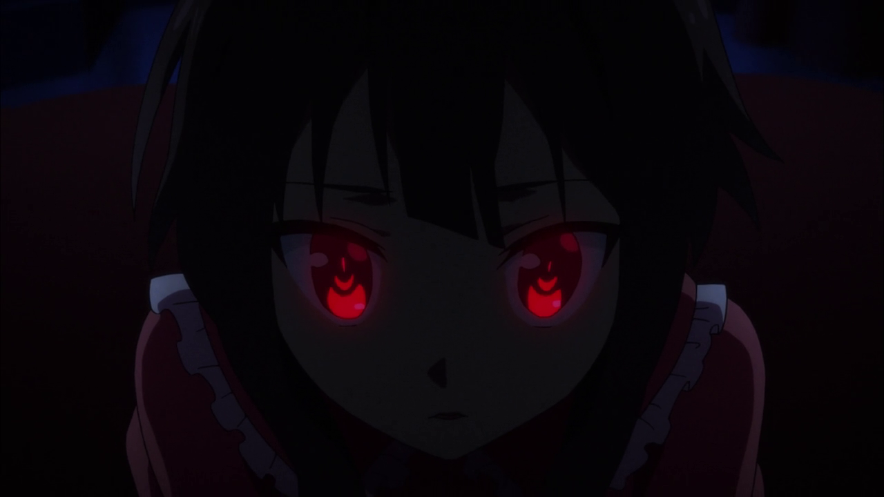 Megumin Scared Face