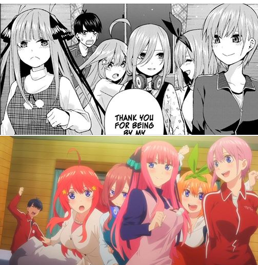 66 Gotoubun no Hanayome ideas  anime, go-toubun no hanayome, quintuplets