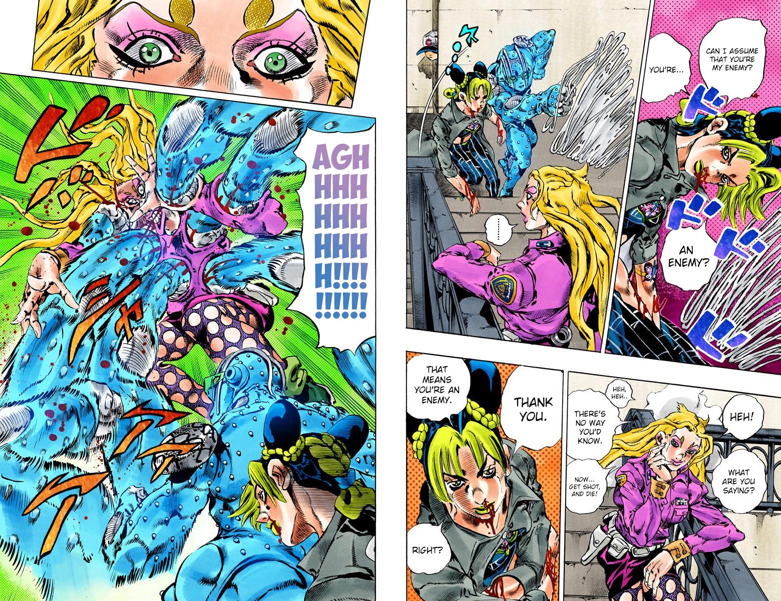 Jojo No Kimyou Na Bouken Part 6 Stone Ocean Chapter 101 Discussion Forums Myanimelist Net