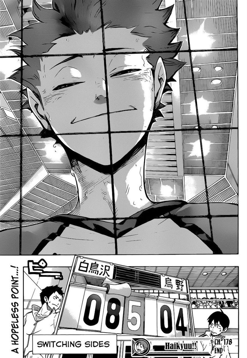 Spoilers] Haikyuu!!: Karasuno Koukou VS Shiratorizawa Gakuen