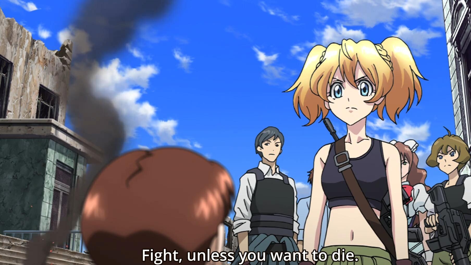 Cross Ange: Tenshi to Ryu no Rondo Episode #12