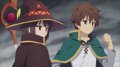 Shipping Intensifies Kazuma and megumin flushed together Konosuba