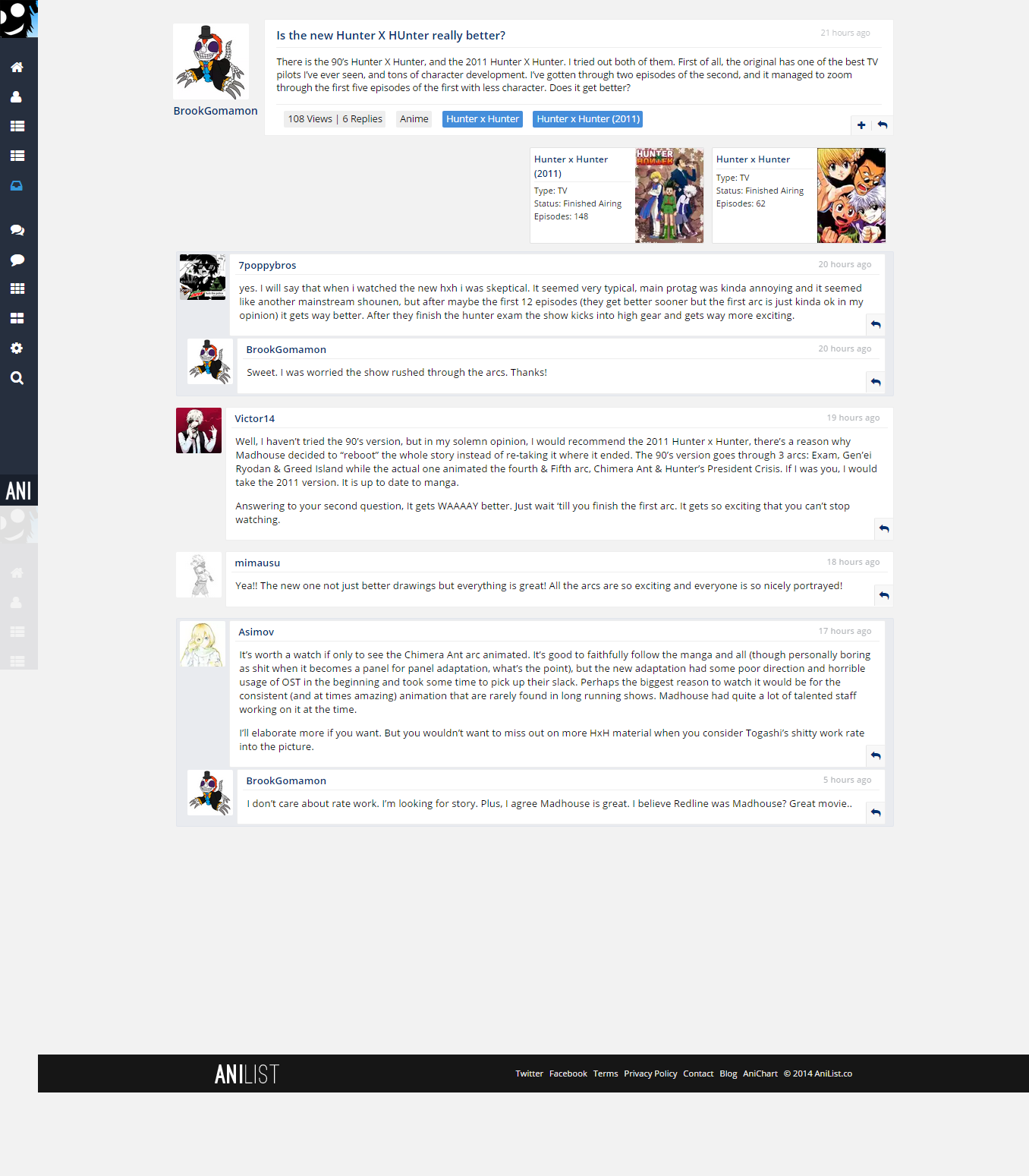 Minimalistic MAL Forums - Forums - MyAnimeList.net
