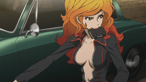 15 Sexy and Dangerous Femme Fatale Anime Characters - Fujiko Mine (Lupin III)