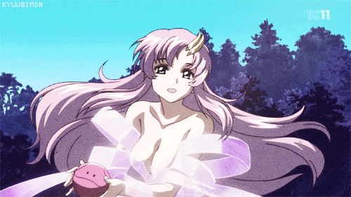 Lacus Clyne, Mobile Suit Gundam Seed, anime pink hair