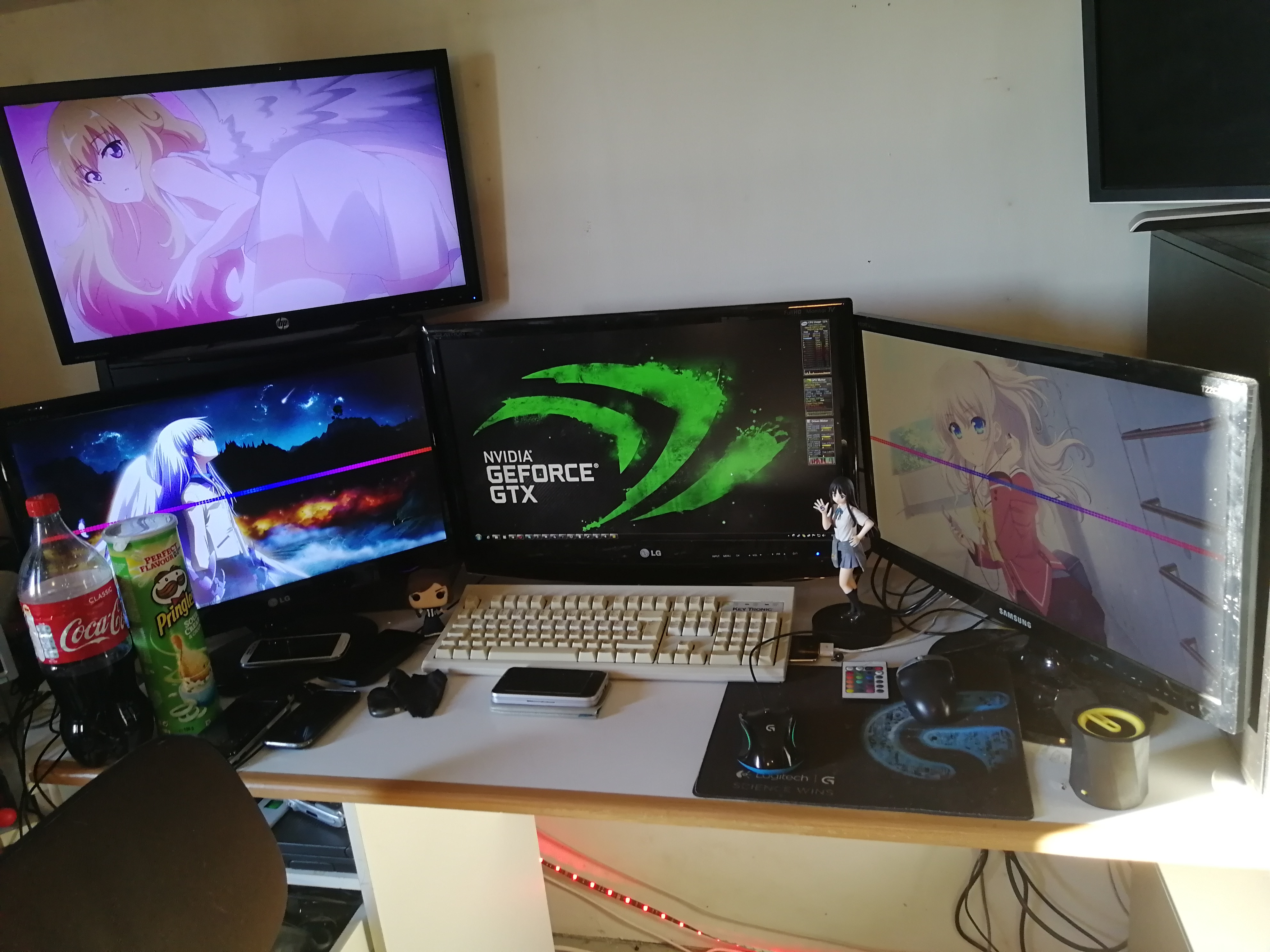 Anime Pc Setup - Be it your tv/laptop/living basically either sitting