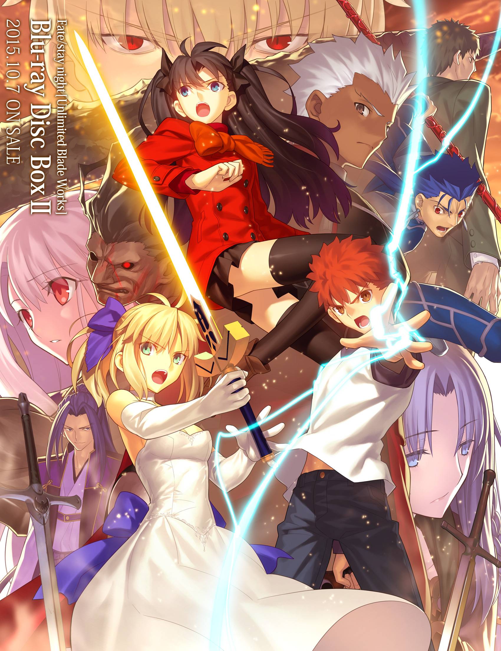 Fate/Stay Night UBW Season 2 Blu-ray Box Art Released - Forums