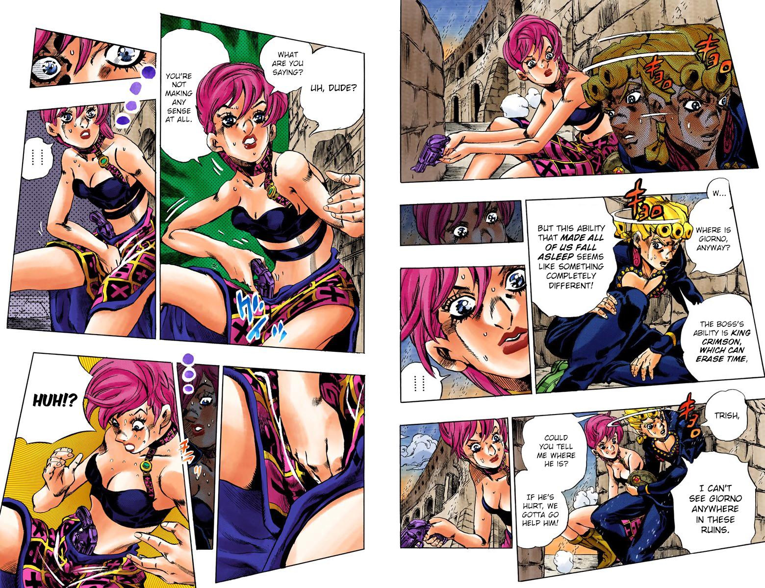 JoJo's Bizarre Adventure Part 5: Vento Aureo, Manga