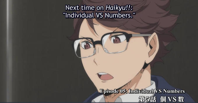 Spoilers] Haikyuu!!: Karasuno Koukou VS Shiratorizawa Gakuen Koukou -  Episode 4 discussion : r/anime