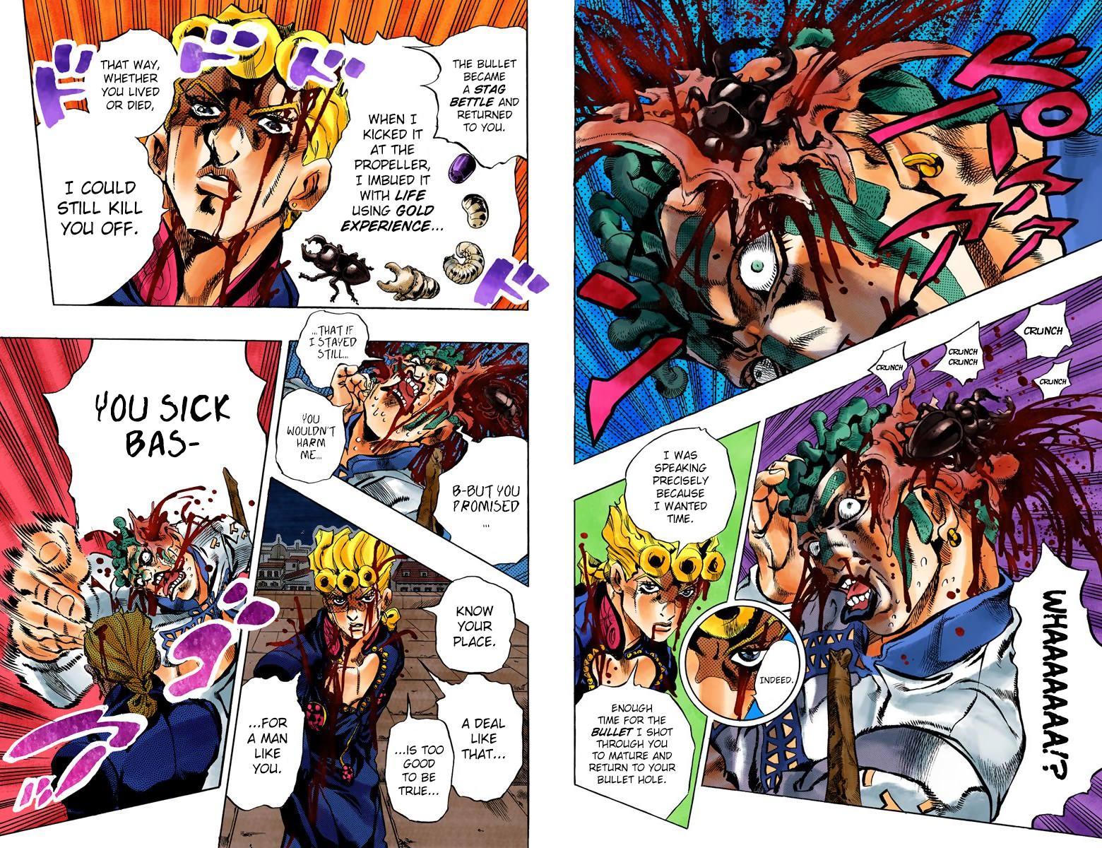 JoJo's Bizarre Adventure Part 5: Vento Aureo, Manga