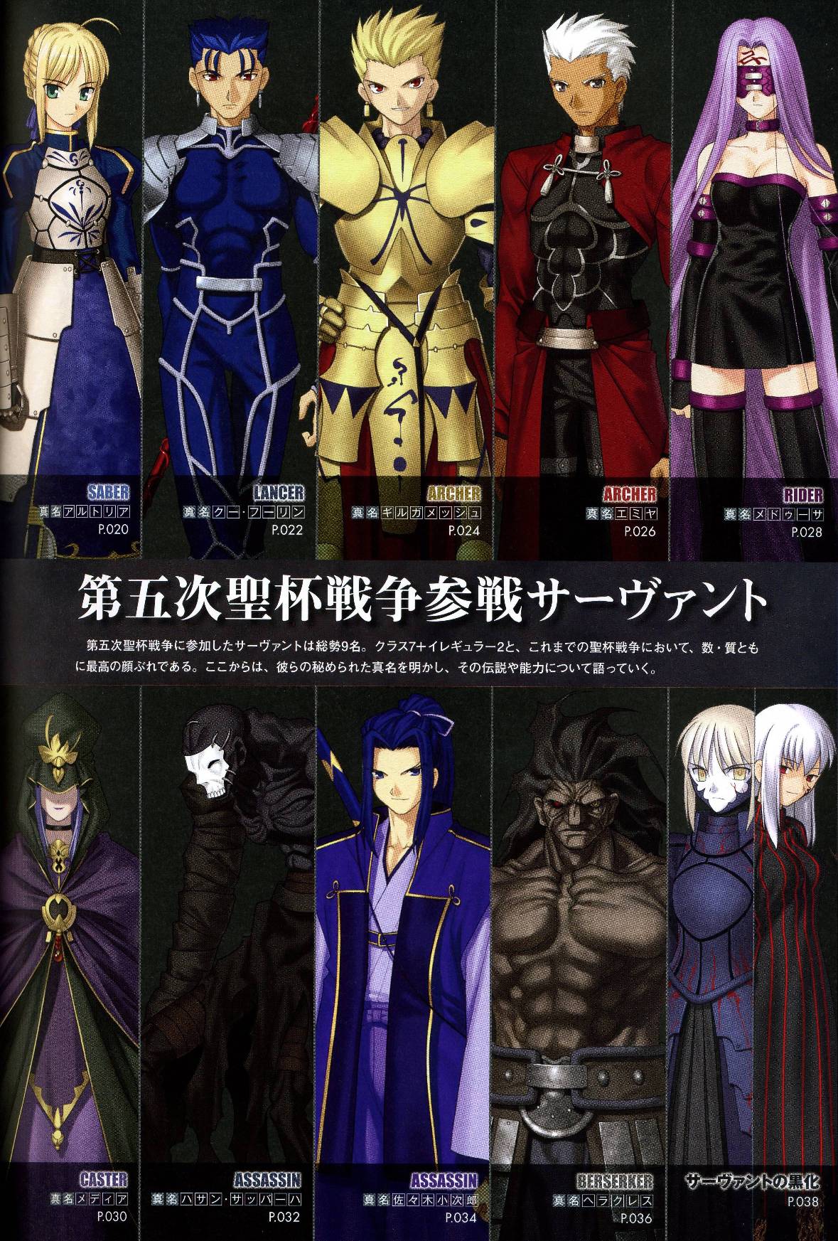 Fate Zero Servants Vs Fate Ubw Servants 50 Forums Myanimelist Net