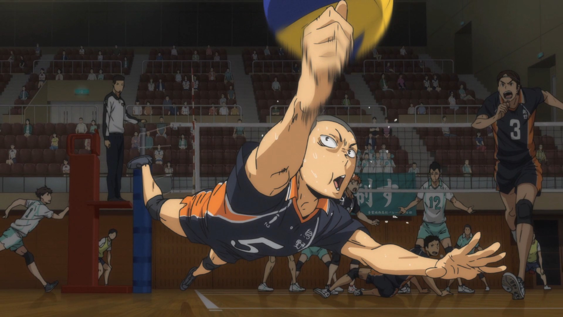Волейбольная площадка Haikyuu