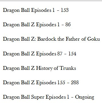 How to watch Dragon Ball in order, All series and films in order