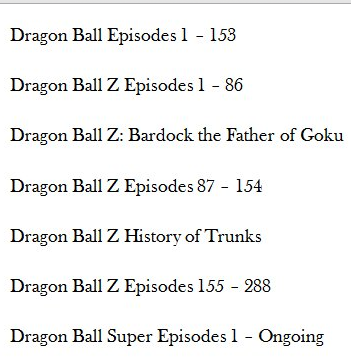 How to Watch all the Dragon Ball Shows in One Place