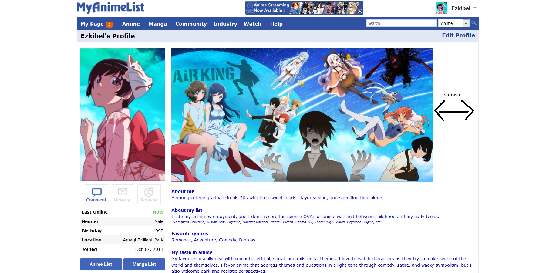 About Me Pcitures And Profile Pictures Behavior Forums MyAnimeList Net