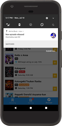 Android Beta Anime Buzz New Episode Notifier Episode Backlog Browse Currently Airing Anime Forums Myanimelist Net