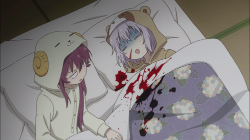 yuru yuri chitose nosebleed