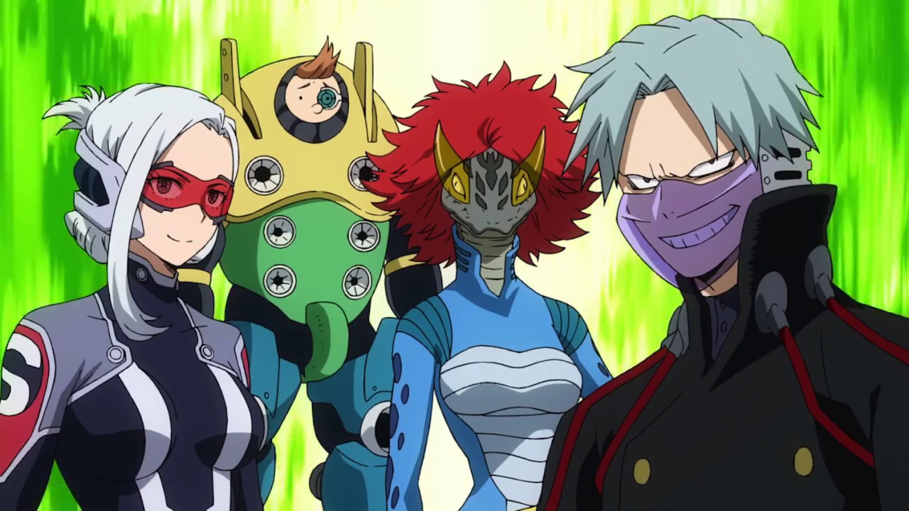 Characters appearing in My Hero Academia: Training of the Dead Anime