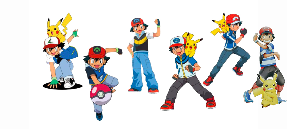 Ash Ketchum, Pikachu and his Pokemon from Kalos by WillDynamo55