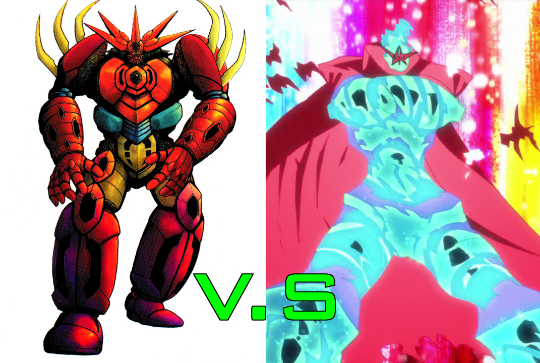 tengen toppa gurren-lagann and chou tengen toppa gurren-lagann