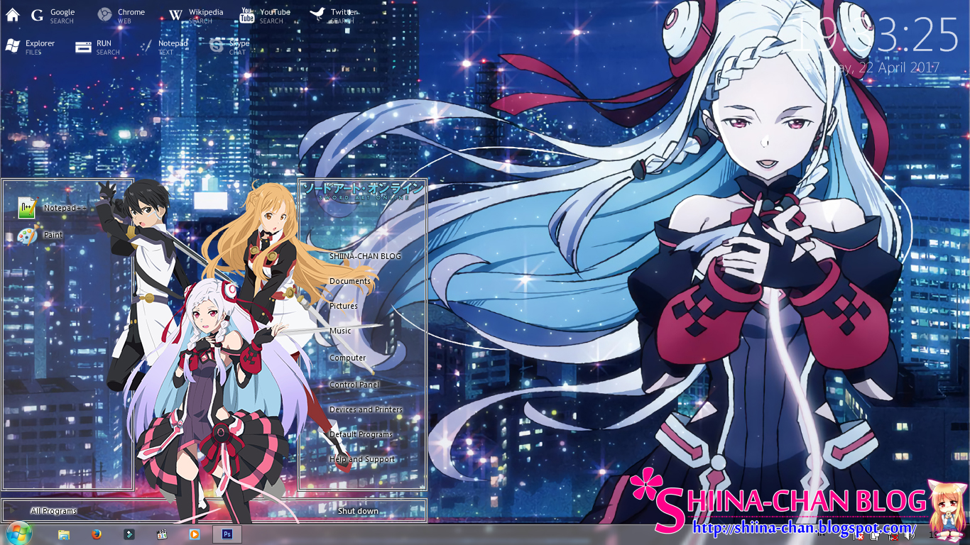 Windows 7 Theme] Sword Art Online - Ordinal Scale - Forums - MyAnimeList.net