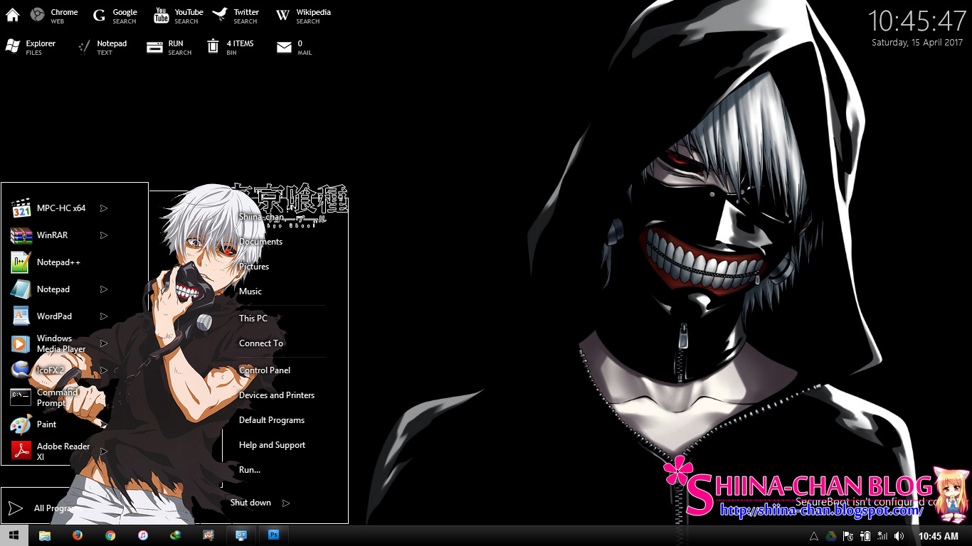 Windows 8/ Themes Tokyo Ghoul - Forums 