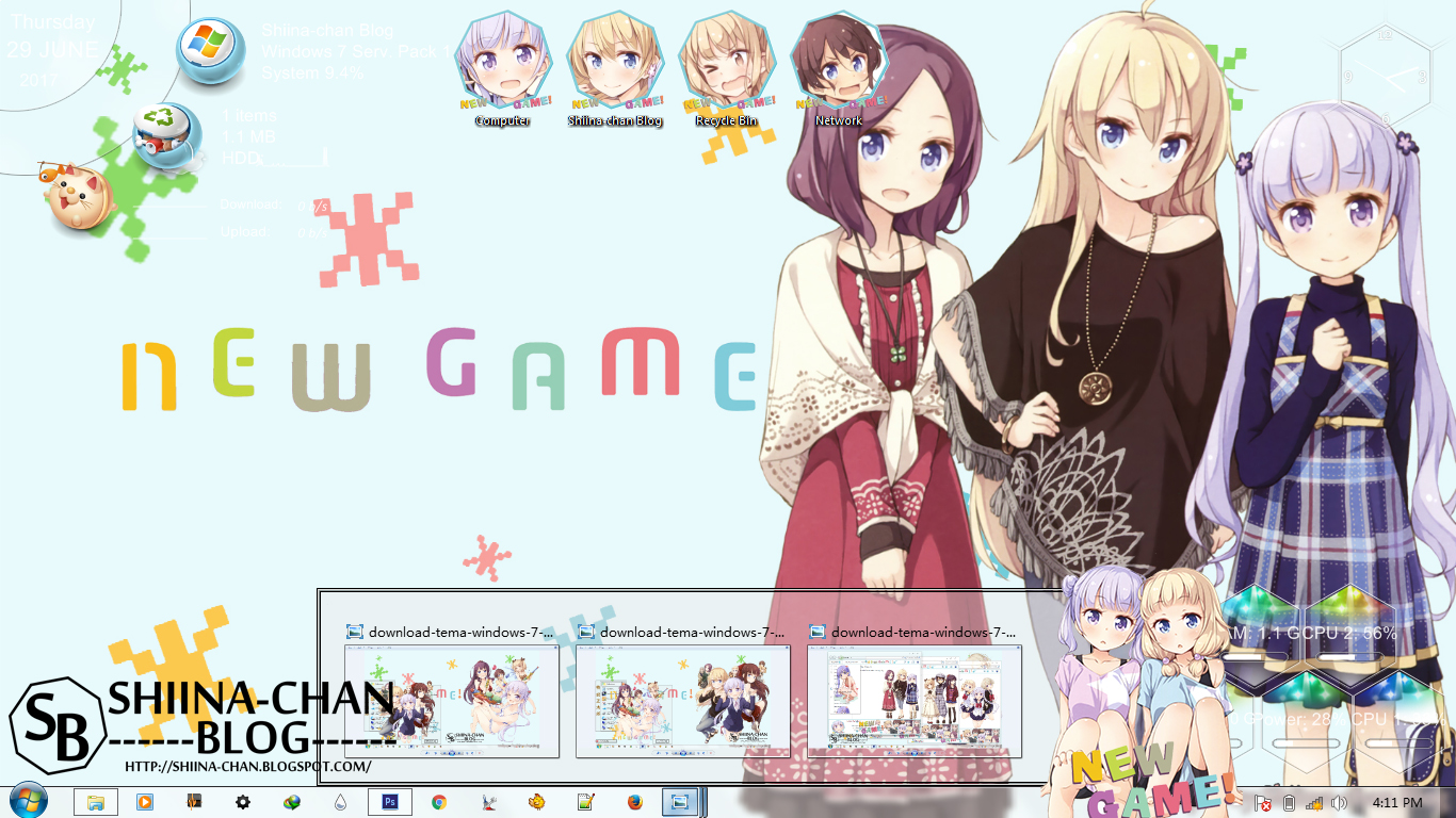 Windows 7 Theme New Game Forums Myanimelistnet