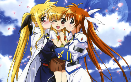 mahou shoujo lyrical nanoha mahou shoujo lyrical nanoha a's