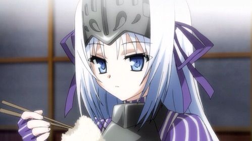 Anime Girl with White Hair, Grey Hair, Silver Hair: Kore wa Zombie desu ka?: Eucliwood Hellscythe