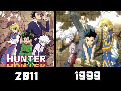 Hunter x Hunter on X: Hunter x Hunter 1999 vs 2011   / X