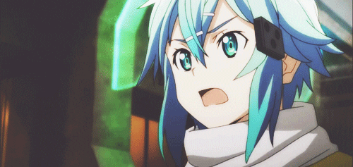 Sword Art Online II Top 20 Anime Girls With Blue Hair Shino Asada