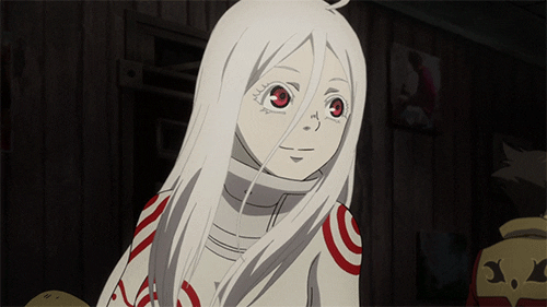 Anime Girl with White Hair, Grey Hair, Silver Hair: Deadman Wonderland: Shiro