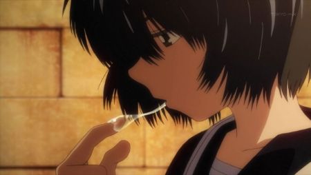Mysterious Girlfriend X- Urabe Throws up Drool on Make a GIF