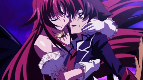 issei hyoudou and rias gremory