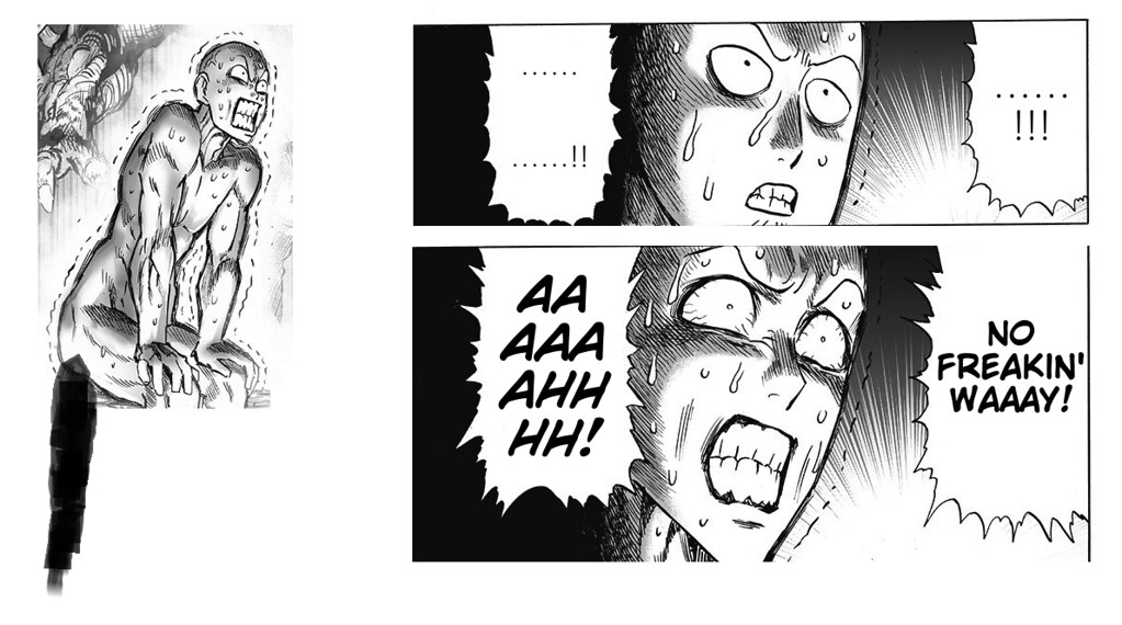 Spoiler) Murata changed this double page in chapter 115 : r/OnePunchMan