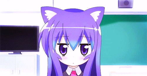 Tsumiki from Acchi Kocchi is an adorable anime cat girl and nekomimi character!