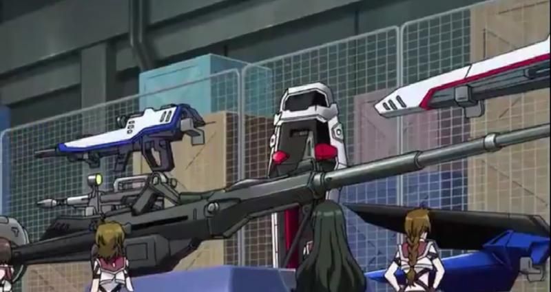 Cameo from latest Cross Ange episode : r/Gundam