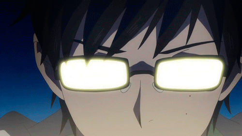 Glowing Glasses Meme ~ I Just Wanted To Do The Anime Glasses Thing ...
