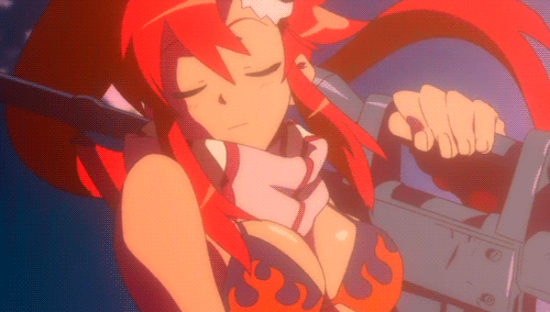 Yoko Littner from Tengen Toppa Gurren Lagann is one of the 20 Extremely Hot Anime Girls Who Will Blow Your Mind