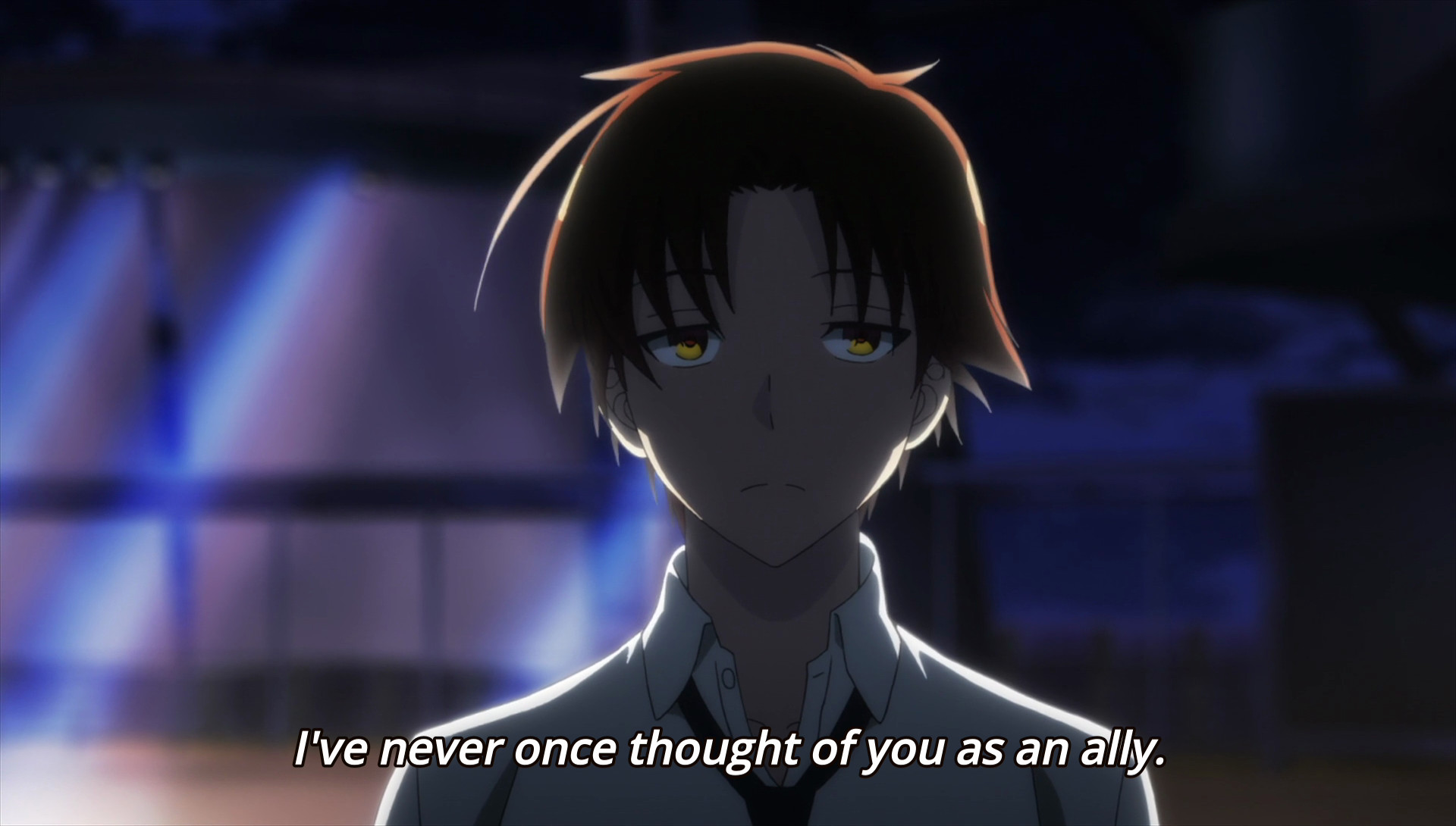 Facts About Ayanokoji Kiyotaka From Classroom Of The Elite, Anime Contrast