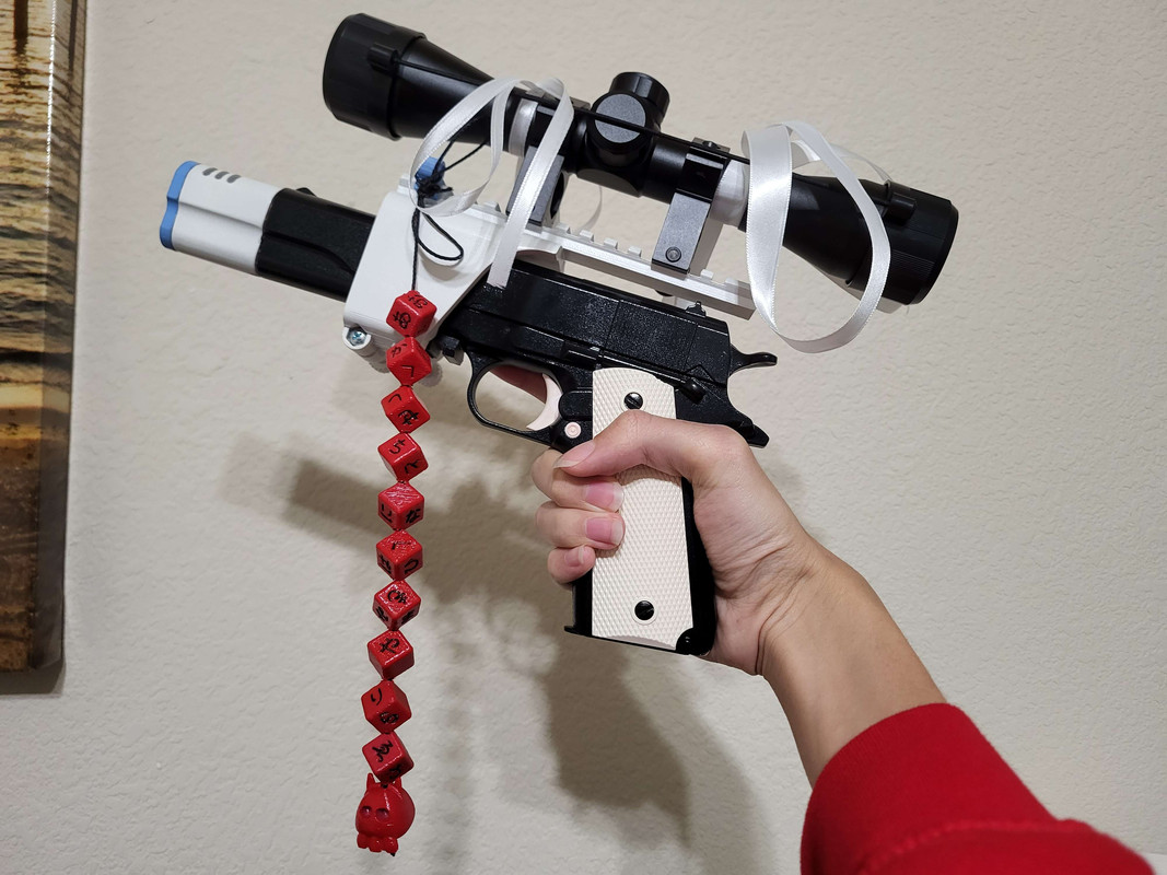 a prop gun i made for my tactical maid cosplay - Forums - MyAnimeList.net