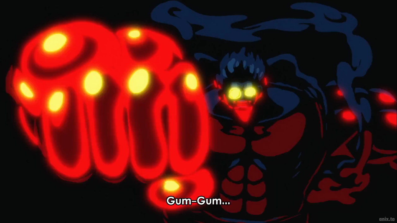 Impact frames show every gear (ep 1069 spoilers) Forums