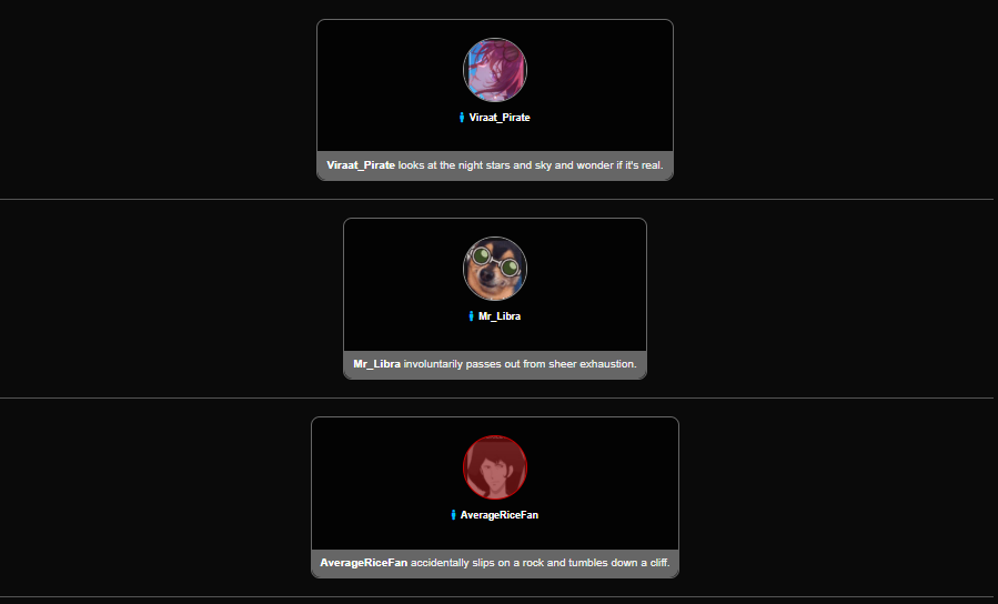 HUNGER GAMES WITH FG USERS 2ND SEASON - Forums - MyAnimeList.net